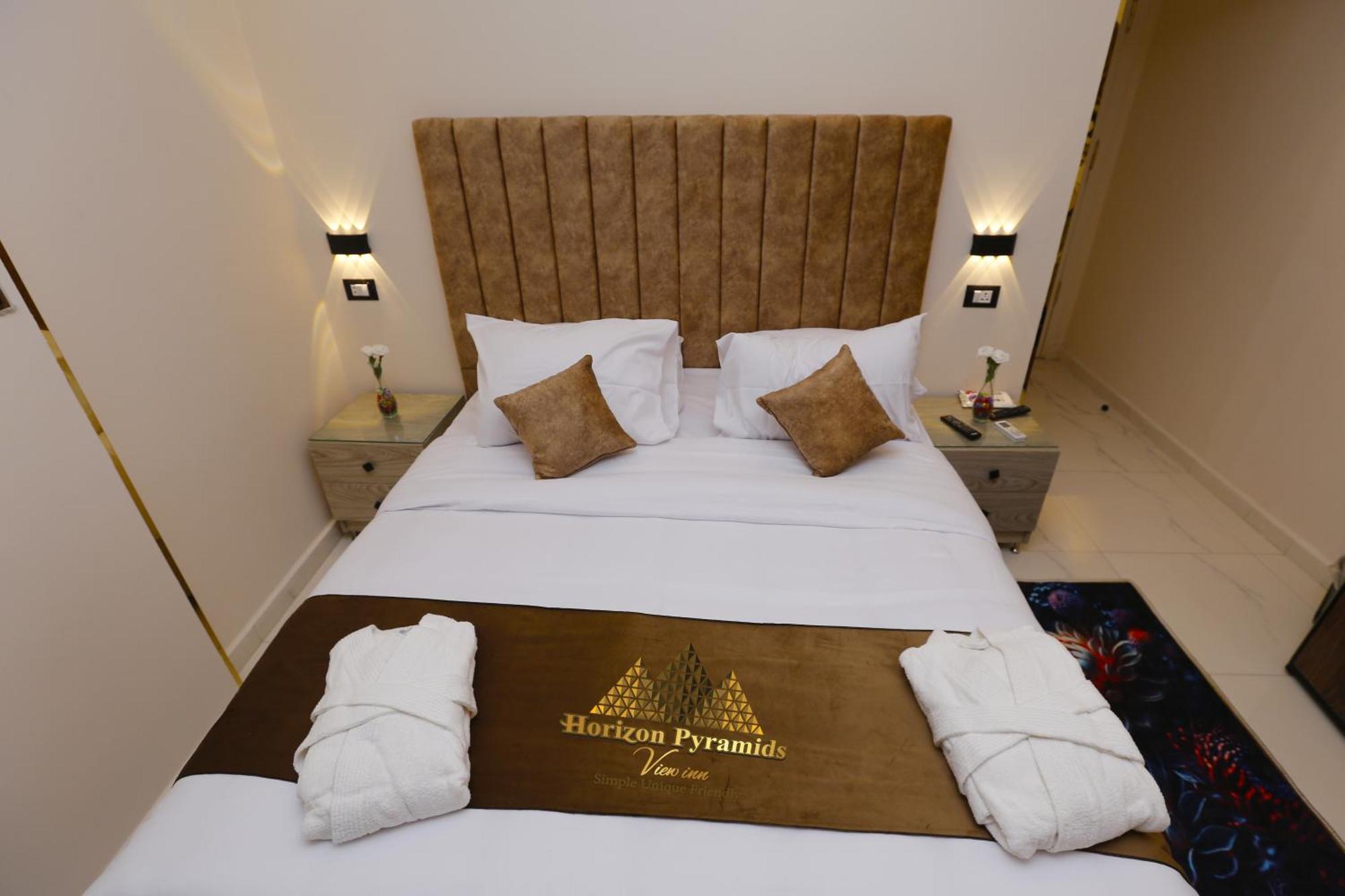 Horizon Pyramids View Inn Kafret el-Gabal Exteriér fotografie