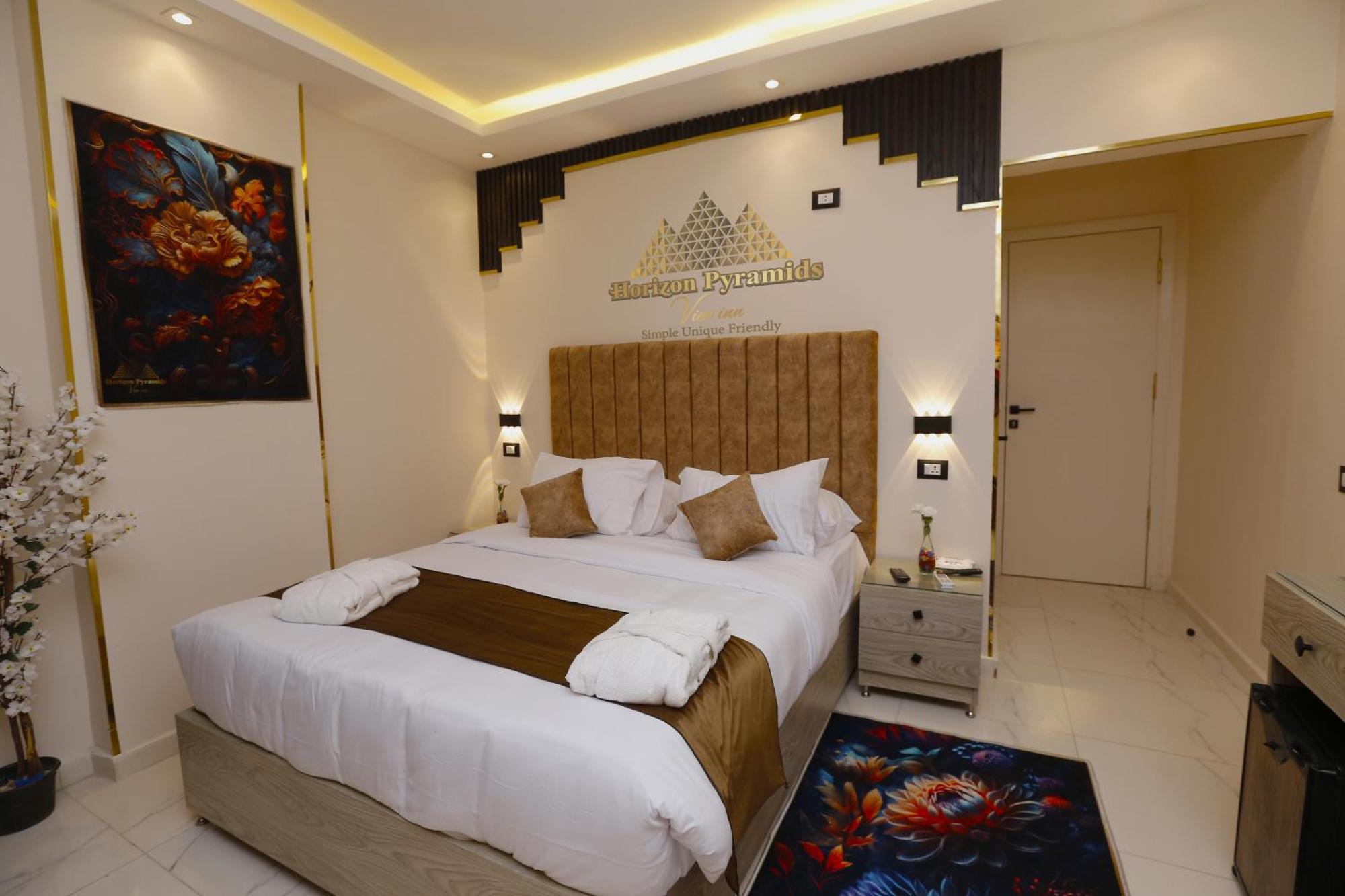 Horizon Pyramids View Inn Kafret el-Gabal Exteriér fotografie
